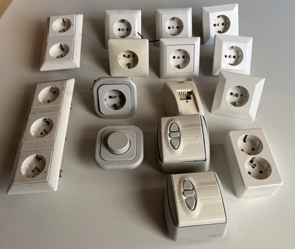 Steckdosensammlung